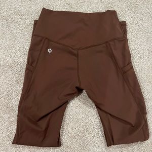 Popflex Glute Contour Leggings - brown - Small